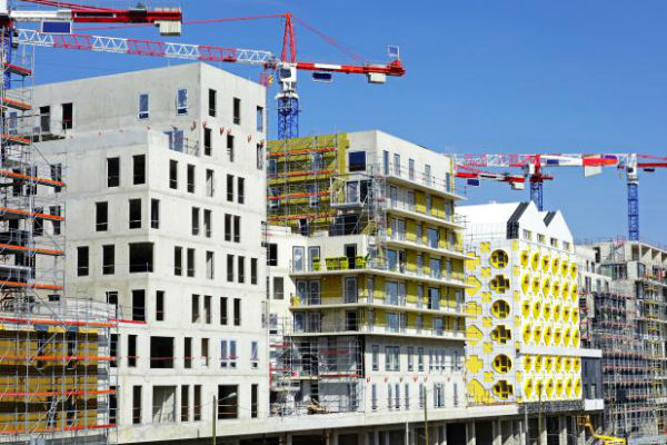Chantier de construction de logements
