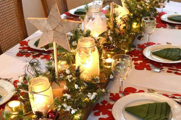 une table pour noëll