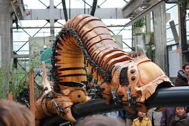 La chenille des machines de Nantes